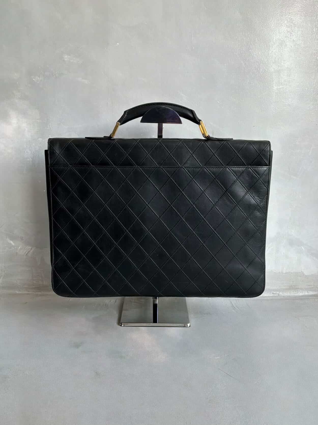 2000’s Chanel Quilted Lambskin Briefcase