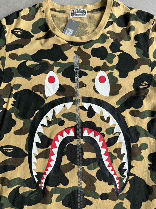 Bape Shark 1st camou Tee