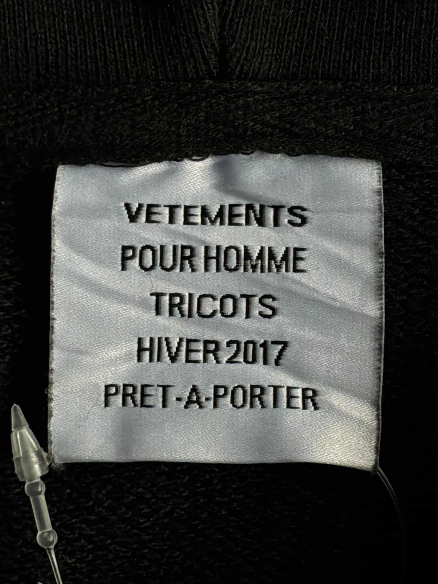 Vetements ‘Eleven Inch Gun Club’ Hoodie