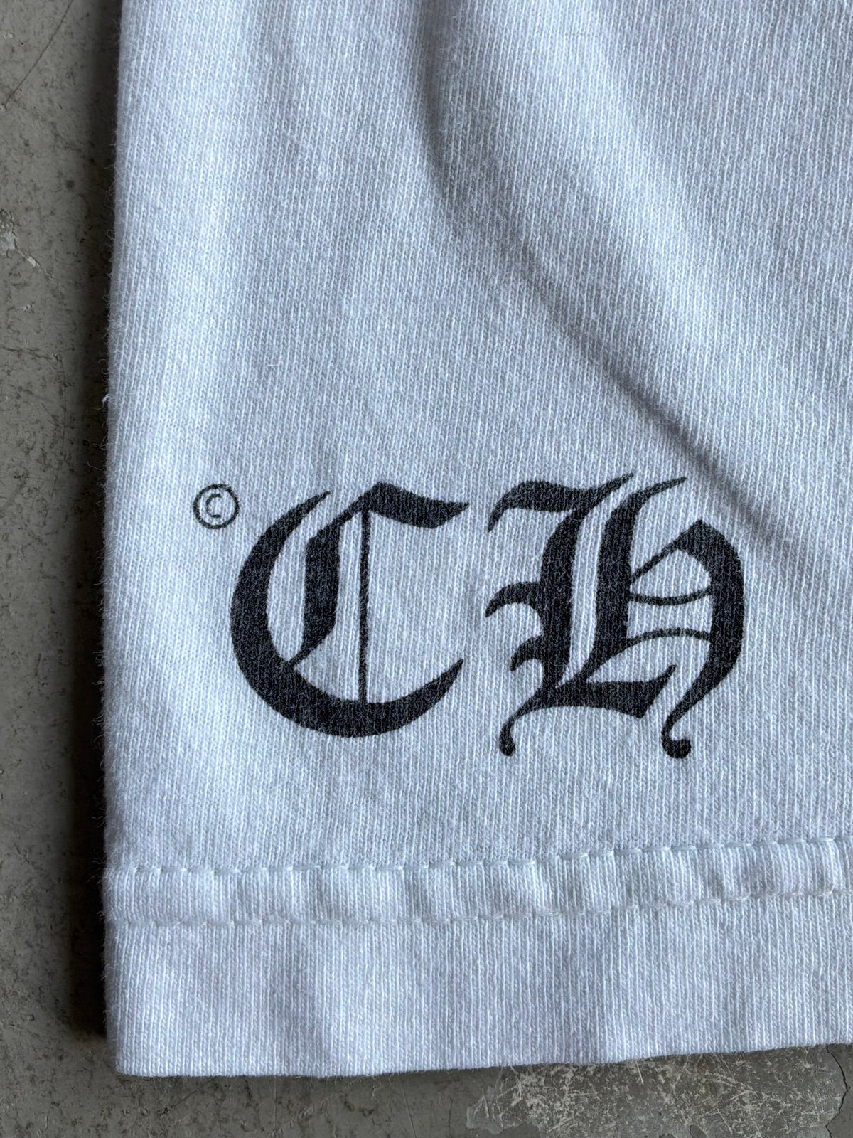 90s Chrome Hearts Flame Sleeves Spine Cross Longsleeves