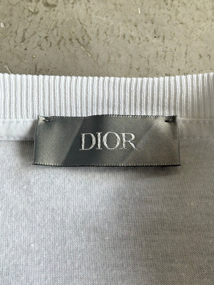 Dior Bee Logo White Tee