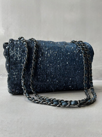 Chanel Cococuba Sequins Flap Bag