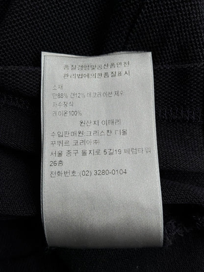 Dior Spellout Embroidered Polo
