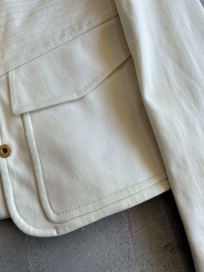 2003 Gucci By Tom Ford Structured Moto Jacket