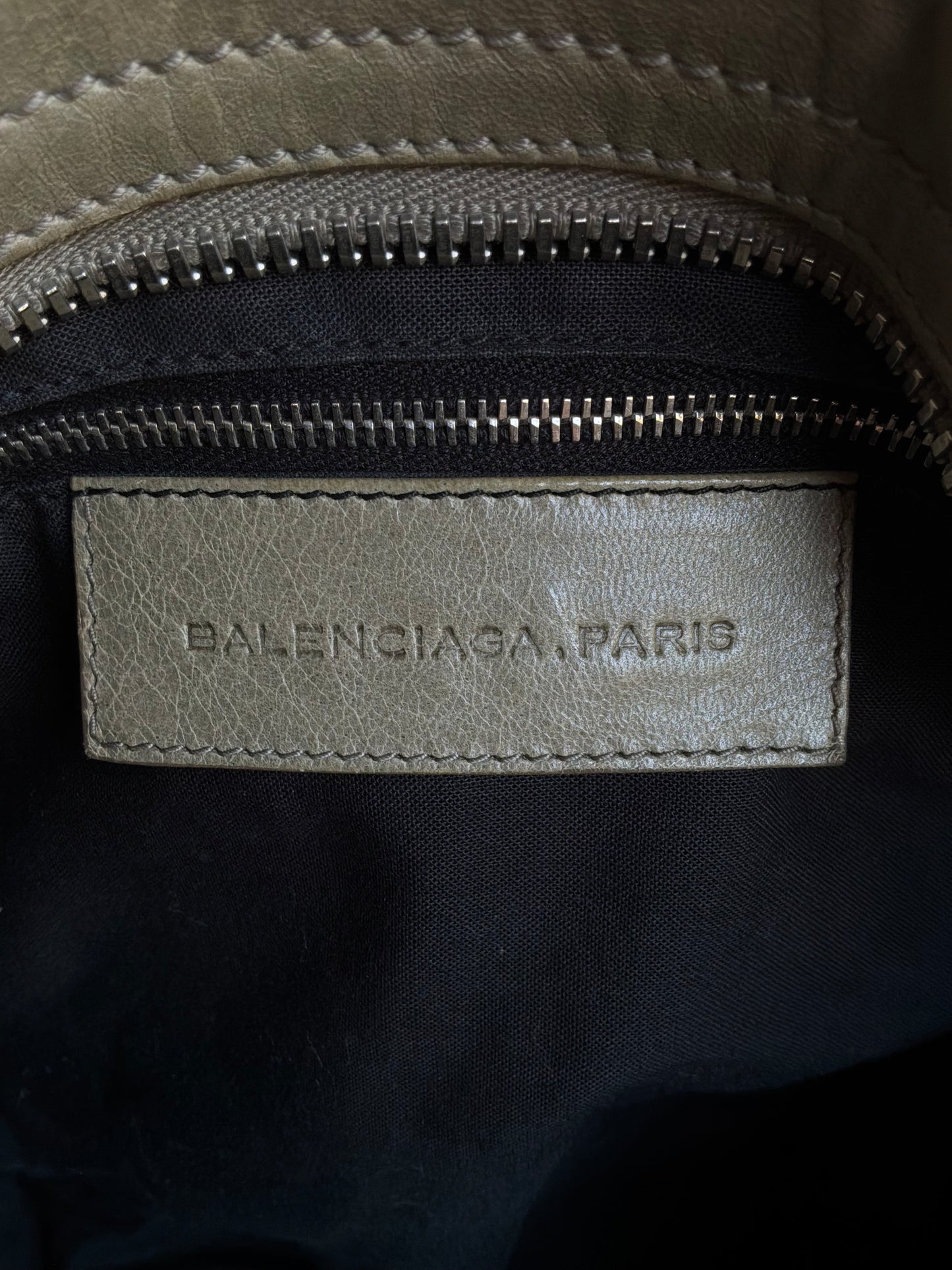 Balenciaga Classic City Giant Studs Beige