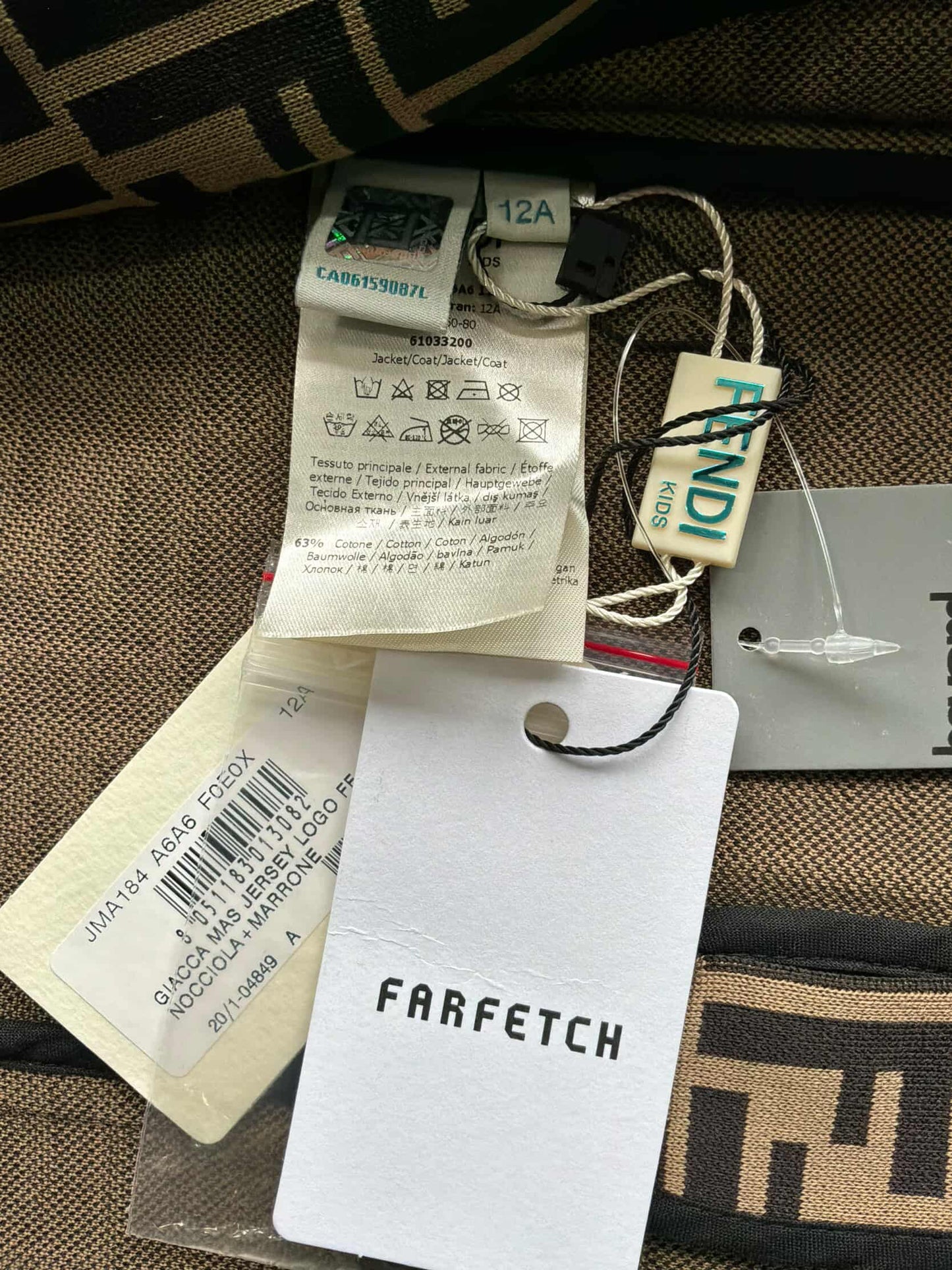 Fendi Women’s Zucca Monogram Blazer