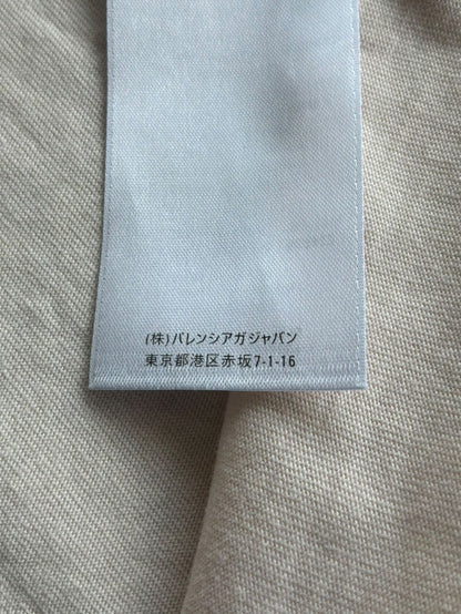 Balenciaga Embroidered Chest Logo Tee