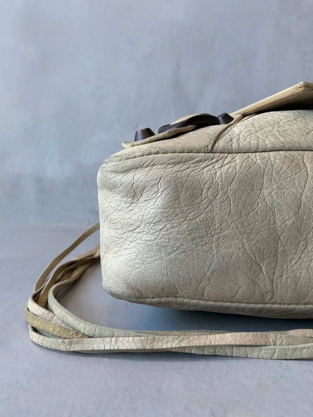 Balenciaga Le First Cream Lambskim Bag