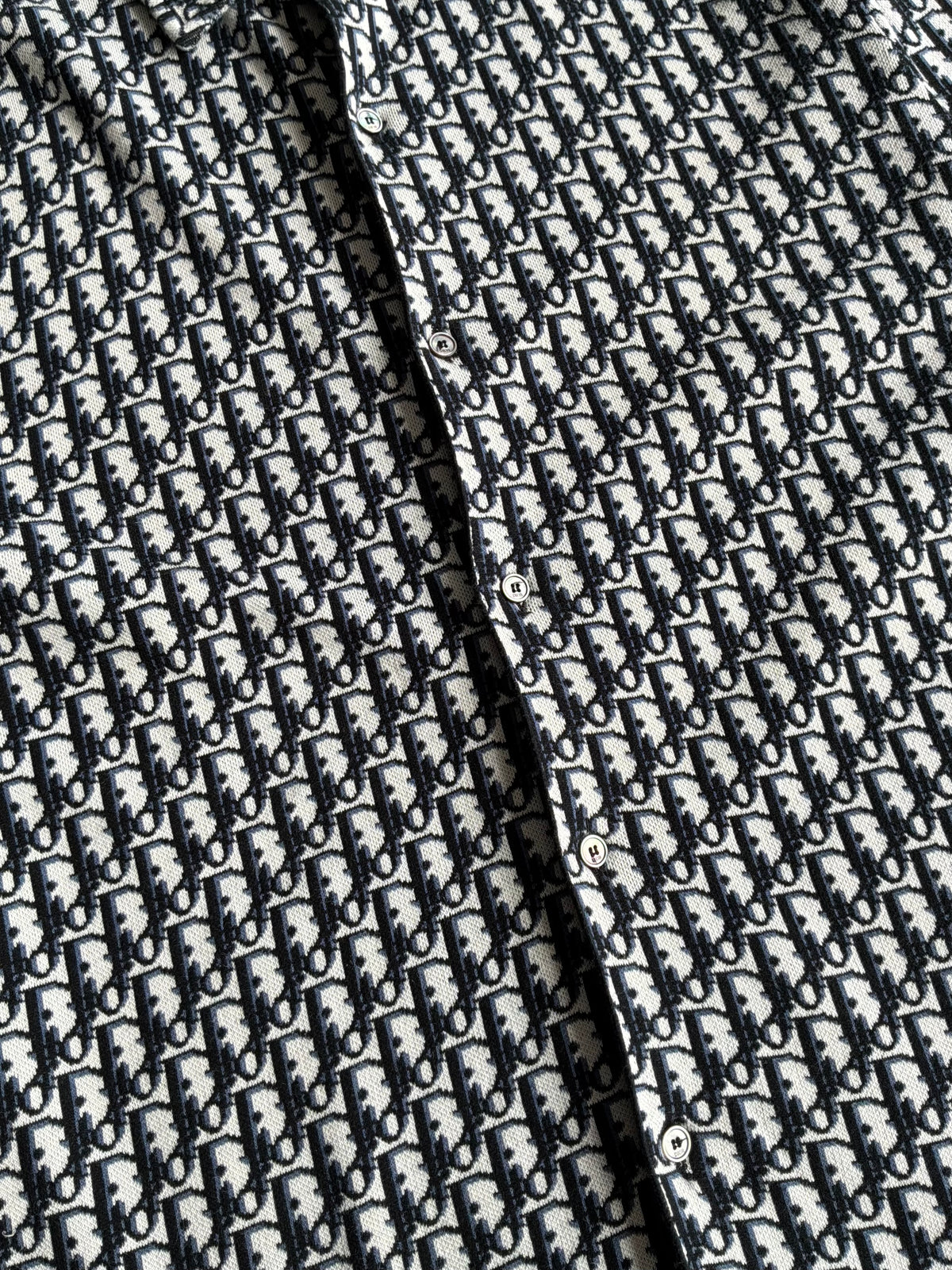 Dior Oblique Monogram Longsleeves Polo