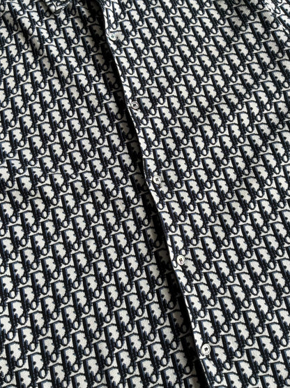 Dior Oblique Monogram Longsleeves Polo