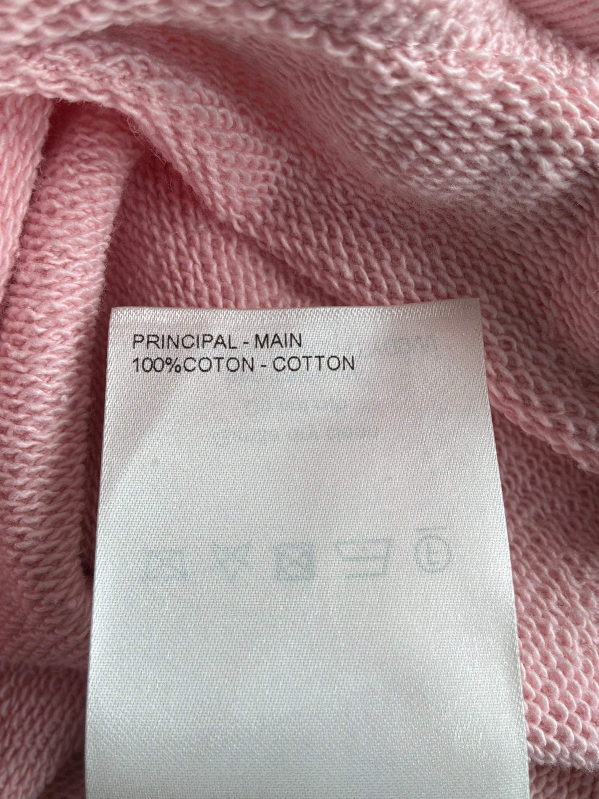 Louis Vuitton Embroidered Cursive Print Crewneck