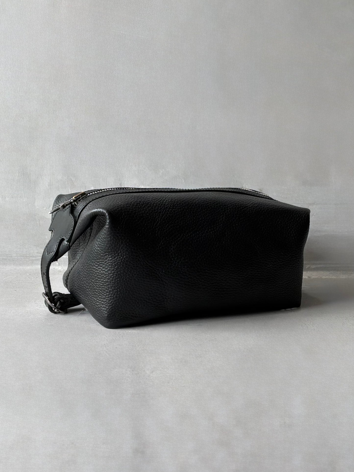 Chrome Hearts Grained Leather Clutch Bag