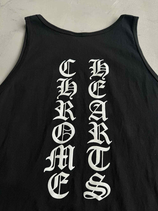 Vintage Chrome Hearts Spell Out Logo Tank top