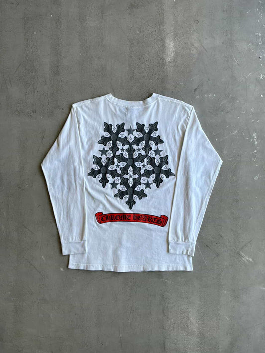 Vintage Chrome Hearts Star Logo Longsleeves
