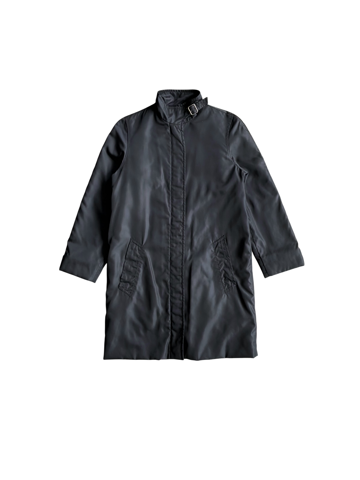 Prada Neck Back Plate Trench Coat