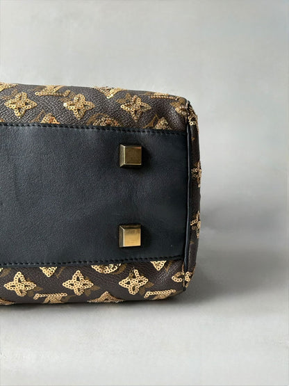 Louis Vuitton Gold Sequins Speedy 28 Bag
