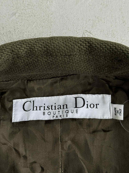 2000s Dior by John Galliano Wool Coat
