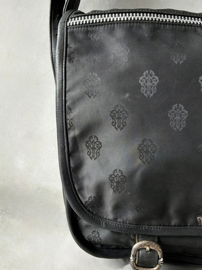 Chrome Hearts Nylon Mono Gunslinger Strap Messenger Bag