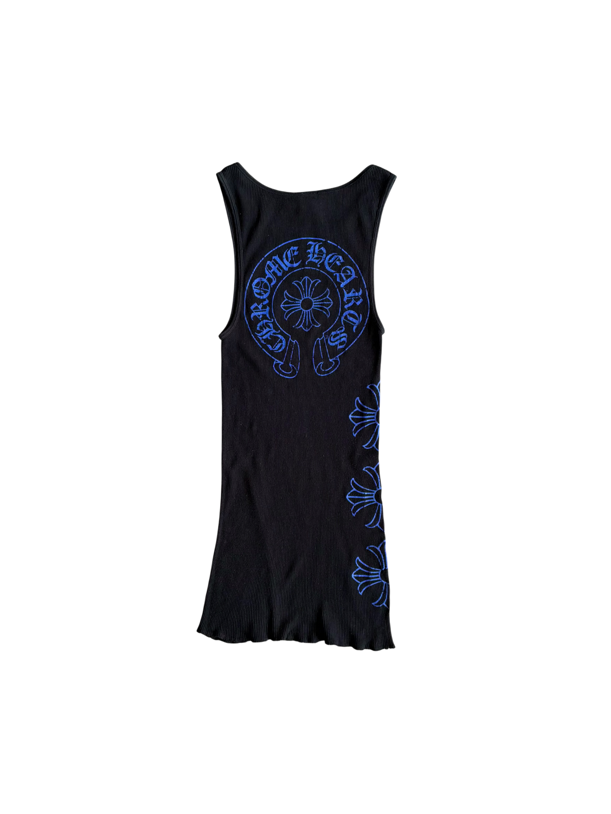 90s Chrome Hearts Blue Horseshoe Tanktop