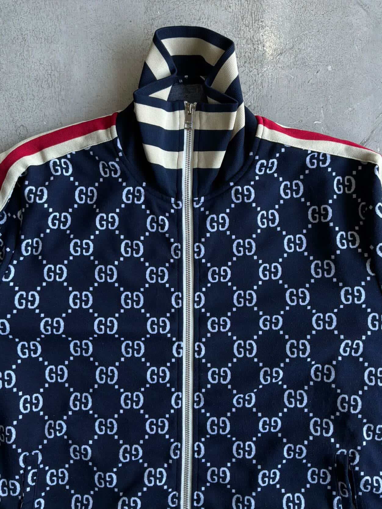 Gucci Jacquard Monogram Track Jacket