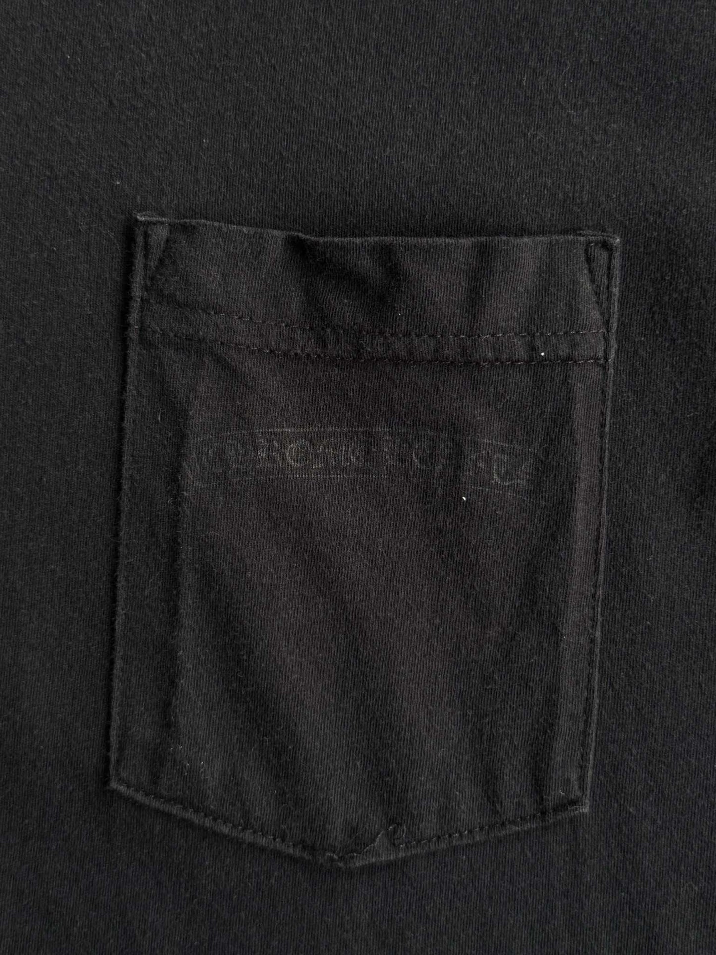 Chrome Hearts Orange Stripes Logo Tee