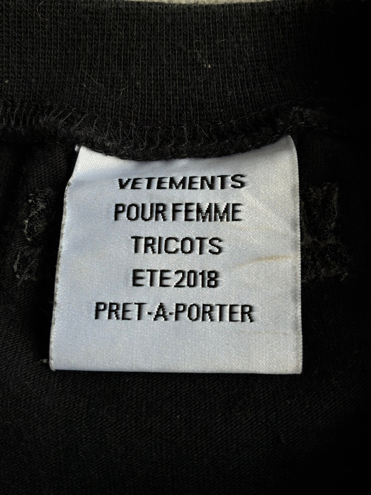 Vetements Aquarius Zodiac Tee