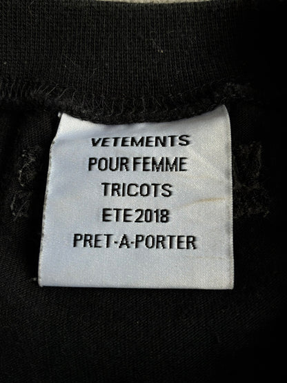 Vetements Aquarius Zodiac Tee