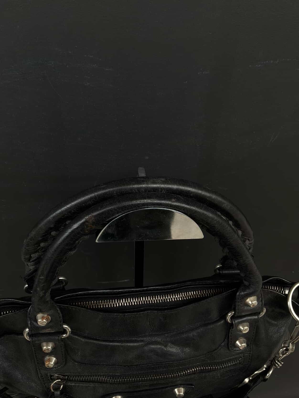 Balenciaga Lambskin Motorcycle First Bag