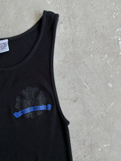 90s Chrome Hearts Blue Horseshoe Tanktop