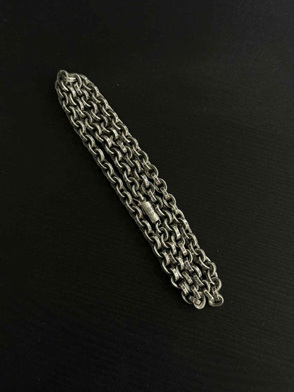 Chrome Hearts 18” Paper Chain Necklace