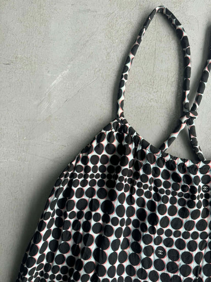Chanel Polka Dot Dress