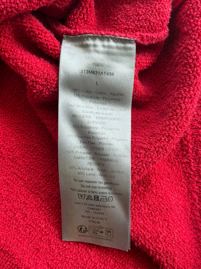 Dior X Erl Rabbit Logo Towel Polo