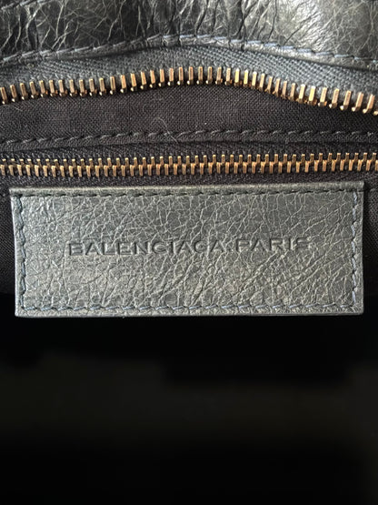 Balenciaga Classic City Gray on Bronze Lambskin Bag