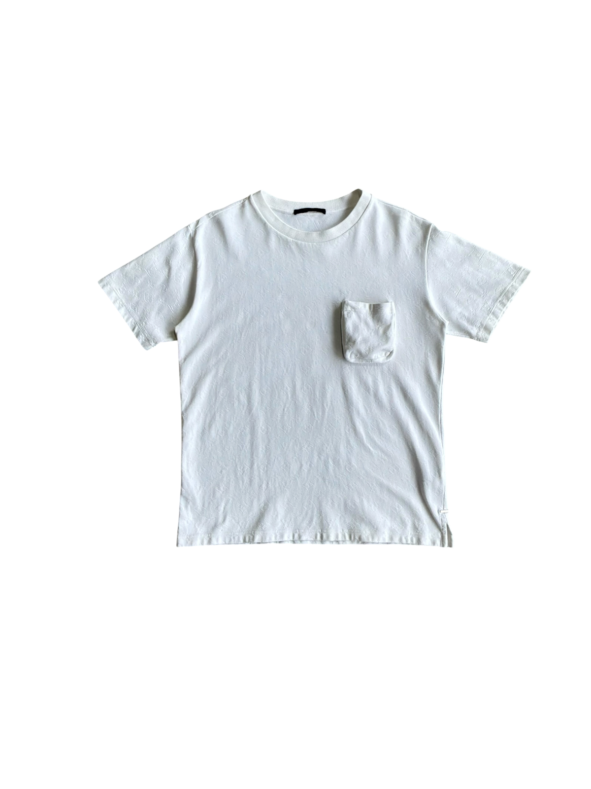 Louis Vuitton 3D Monogram White Tee