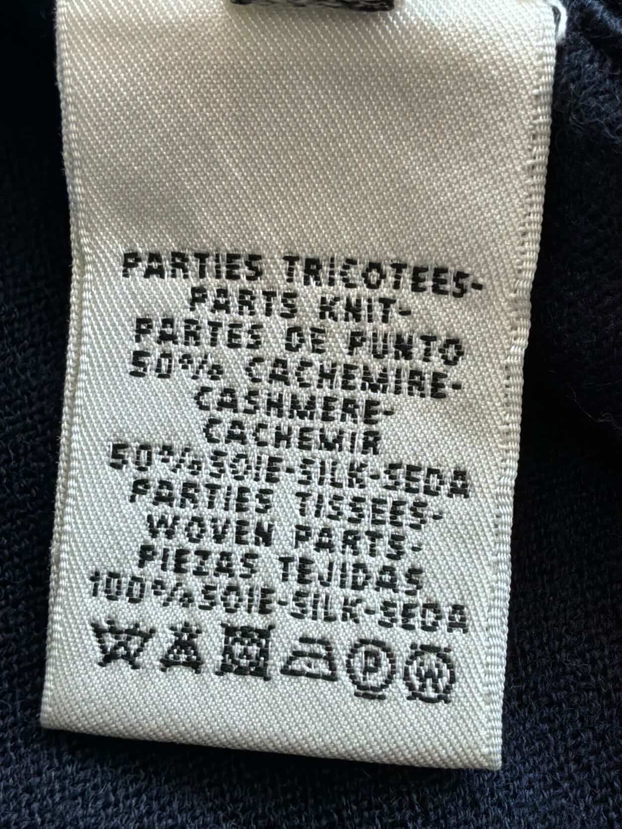Hermes Margiela Era Silk/Cashmere Top