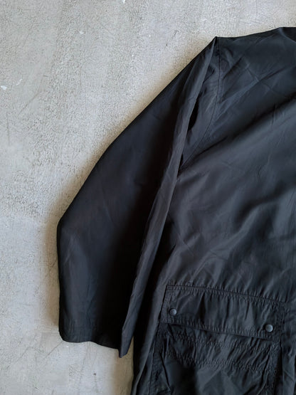 Balenciaga Back Script Parka Nylon Jacket