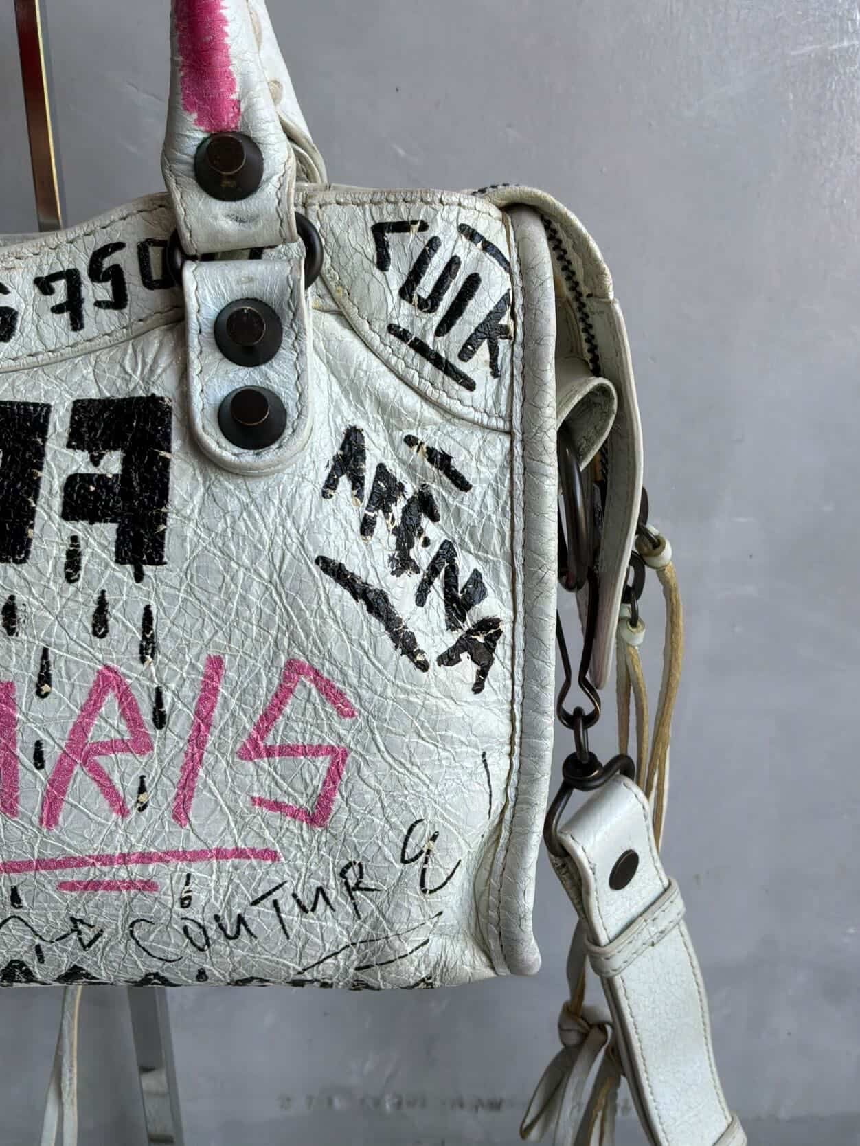 Balenciaga Classic City Graffiti Mini