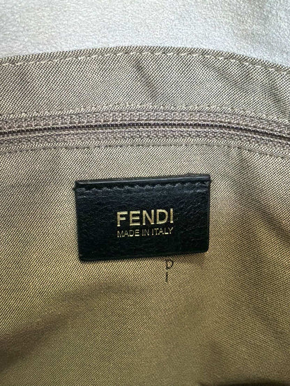Fendi Python Leather Large Mamma Baguette Bag