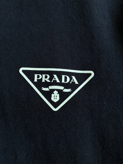 Prada Color Block Zip Hoodie