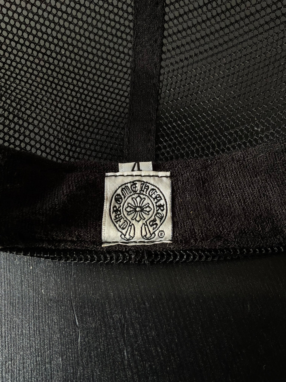 90s Chrome Hearts Cemetery Trucker Hat