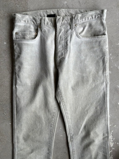 Dior Homme Hedi Slimane Era Gray Denim Jeans