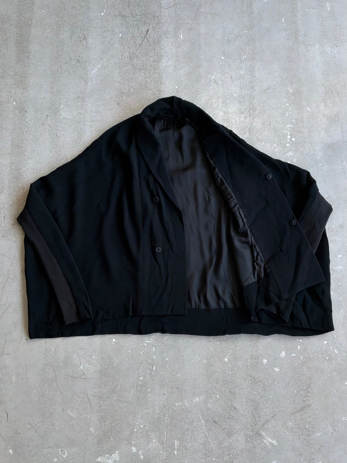 Rick Owens Mainline Wool Cardi Coat