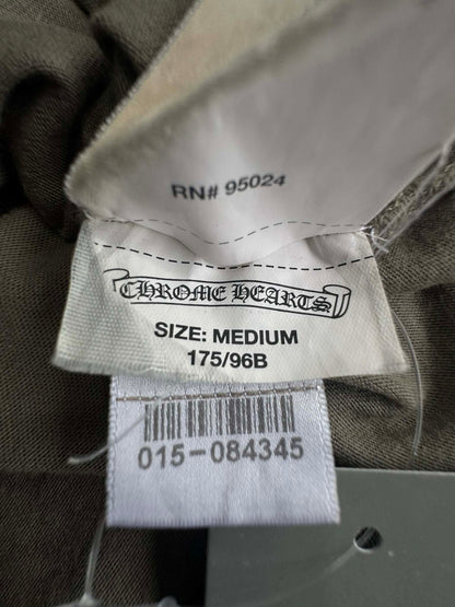 Chrome Hearts Cemetery Army Green Tee