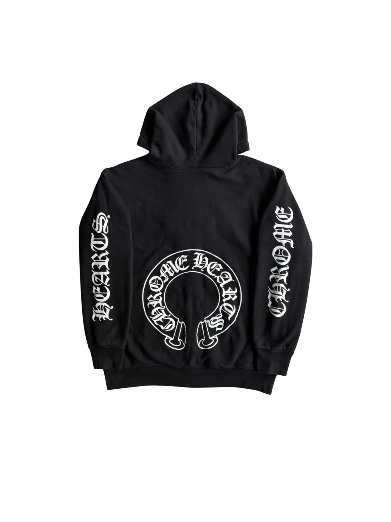 Chrome Hearts Horseshoe Script Thermal Zip Hoodie