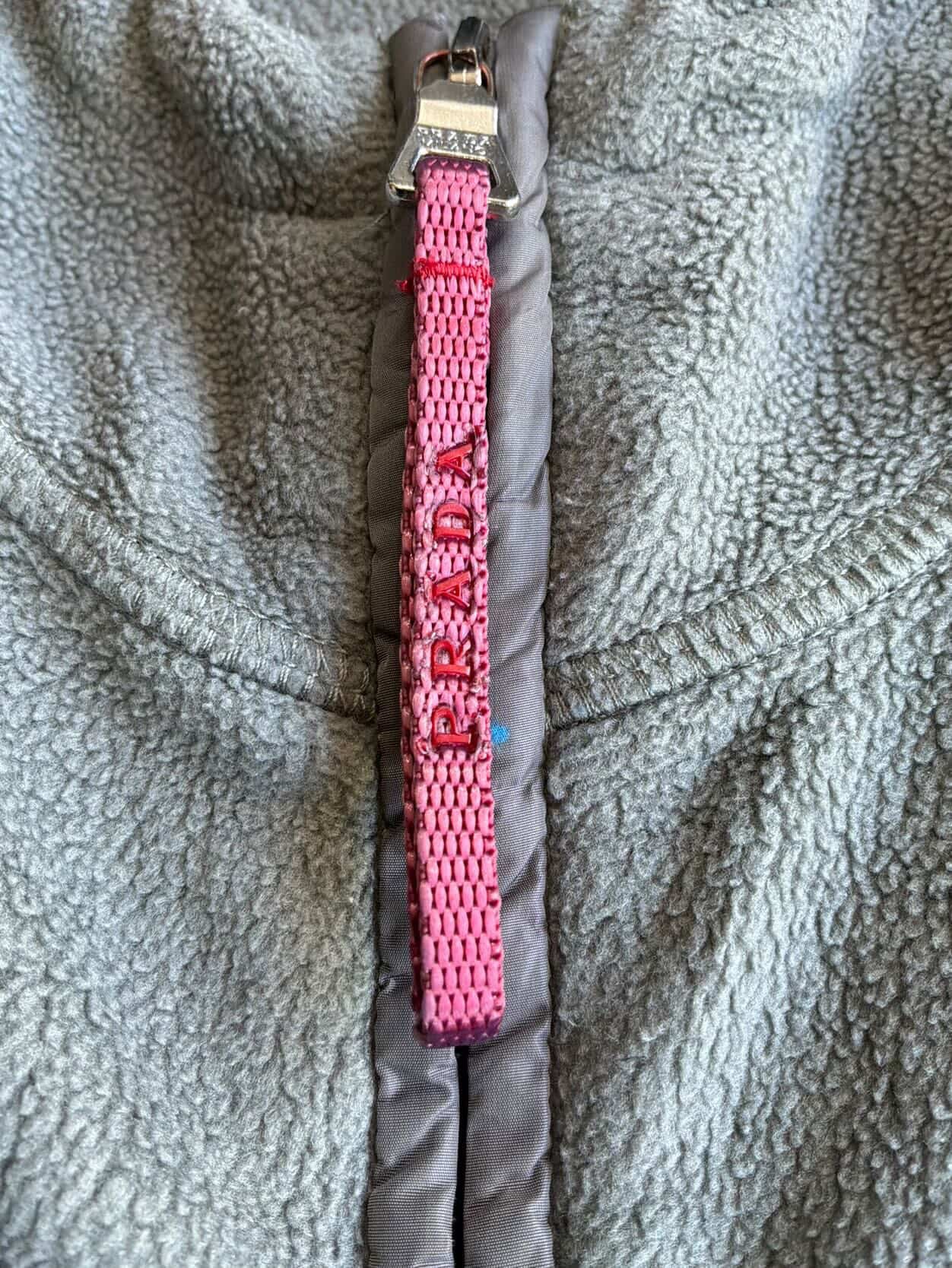 Prada Fleece Zip Hoodie