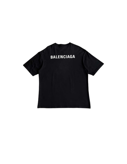 Balenciaga Mullet Script Tee