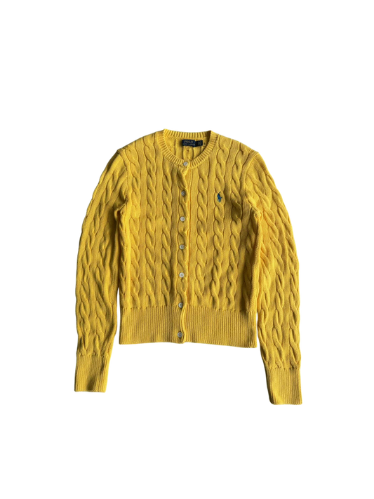 Ralph Lauren Yellow Knit Sweater