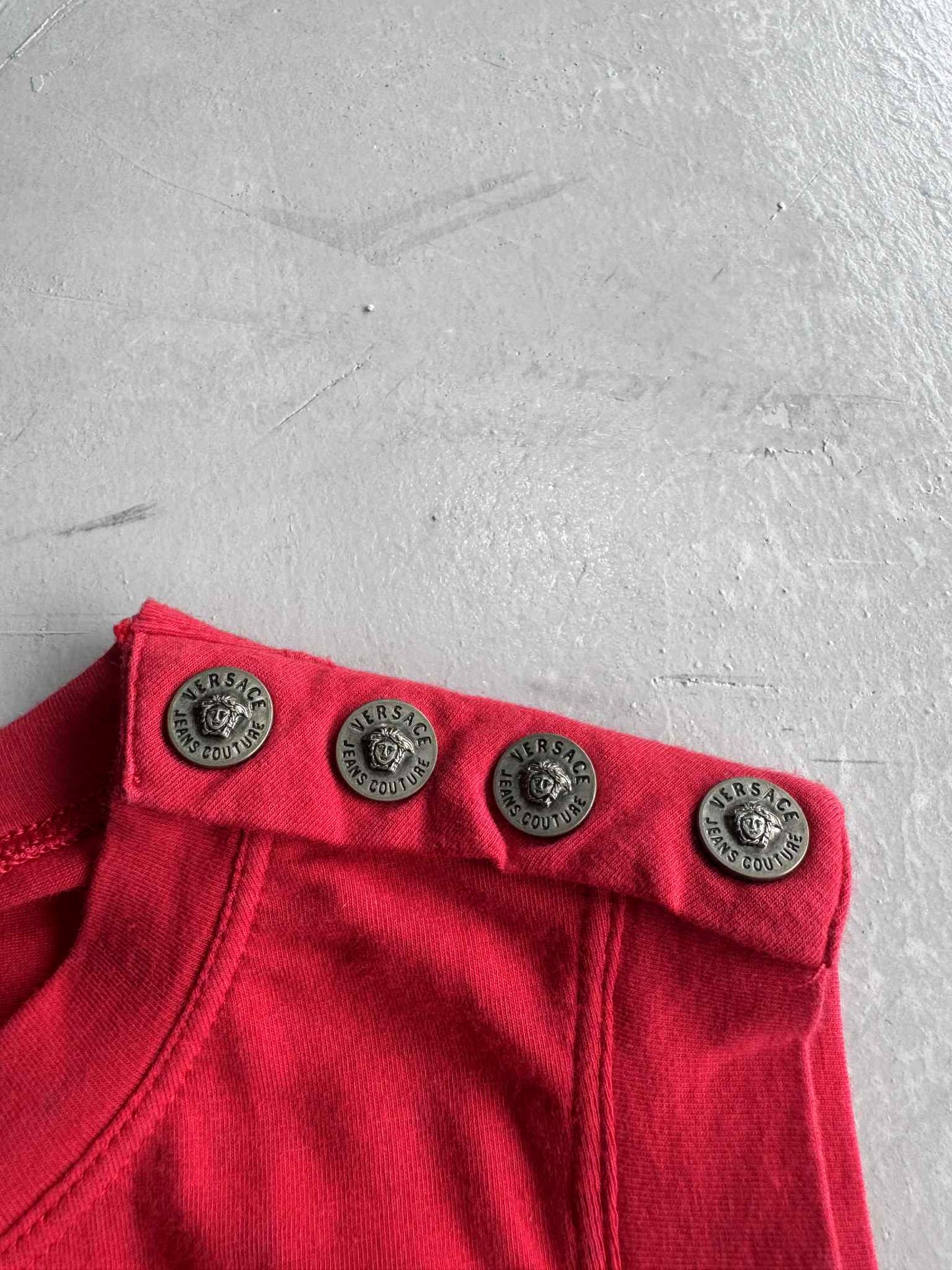 Rare Versace Vintage Jeans Couture Sleeveless Meduza Gorgon Tee