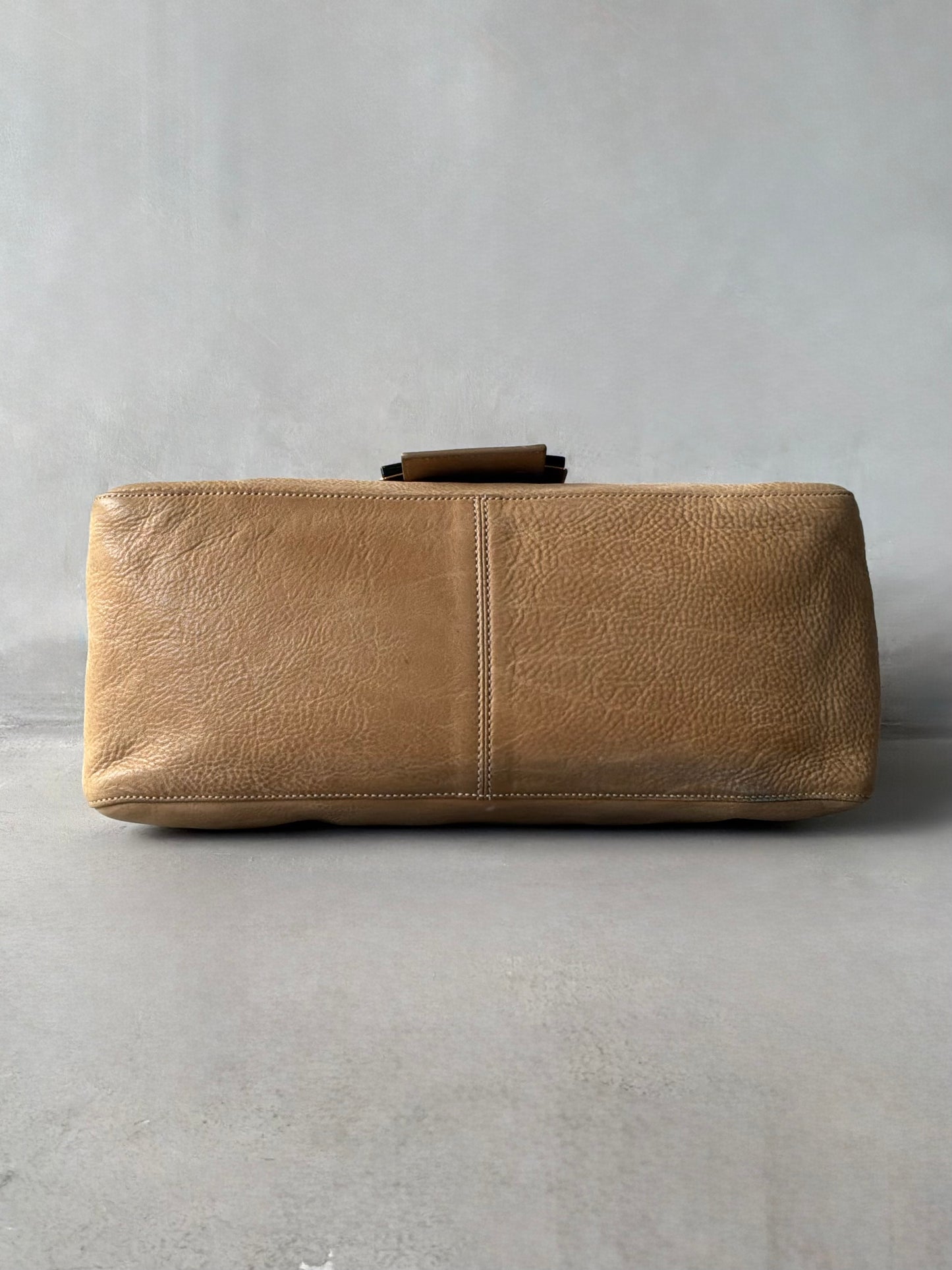 Fendi Mamma Baguette Brown Bag