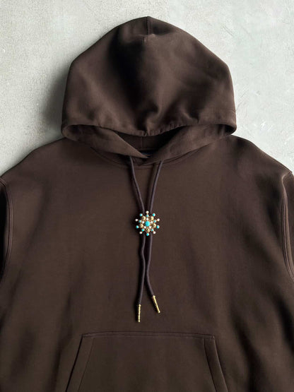 Louis Vuitton Embellished Flowel Pullover Hoodie
